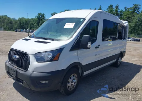 2023 Ford Transit-350 Passenger Van Xl z USA, uszkodzony, nr VIN 1FBAX9C86PKA01789